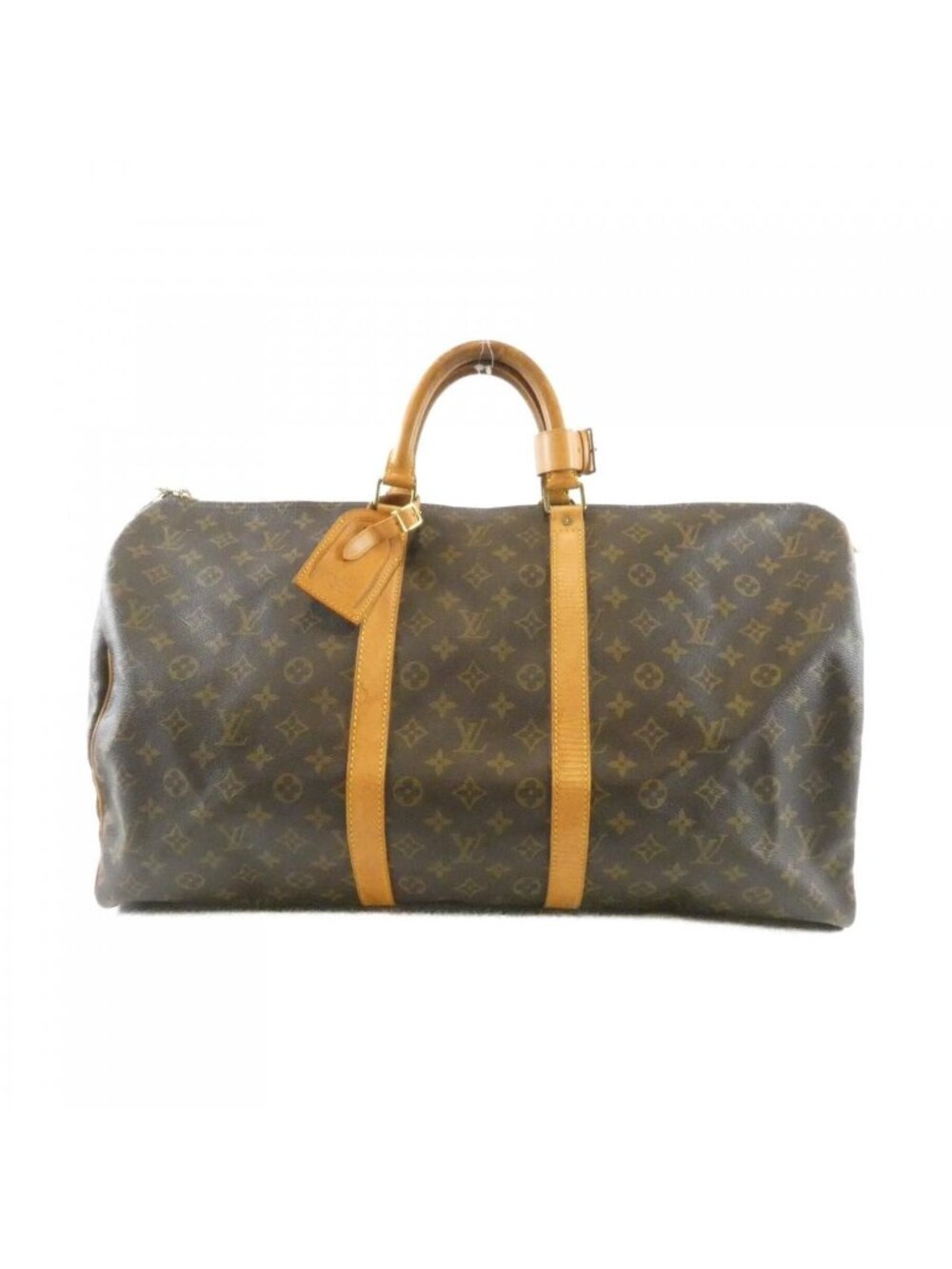 Louis Vuitton Monogram Keepall 55 Boston Bag